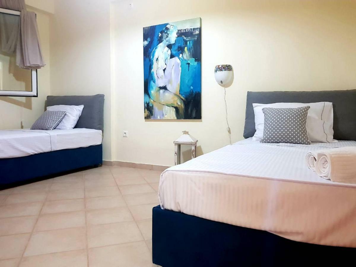 Sime Villa Private Beach Agios Nikolaos  Luaran gambar